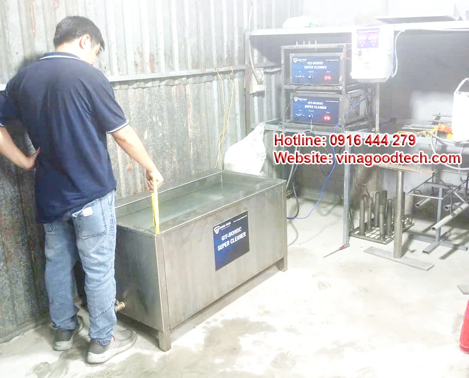 Sản xuất máy rung siêu âm