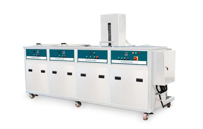 Thành phẩm thiết kế, thi công dây chuyền rửa siêu âm 30 lít do Vina Good Tech thực hiện